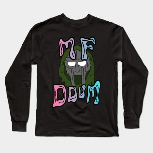 MF Doom-drip Long Sleeve T-Shirt